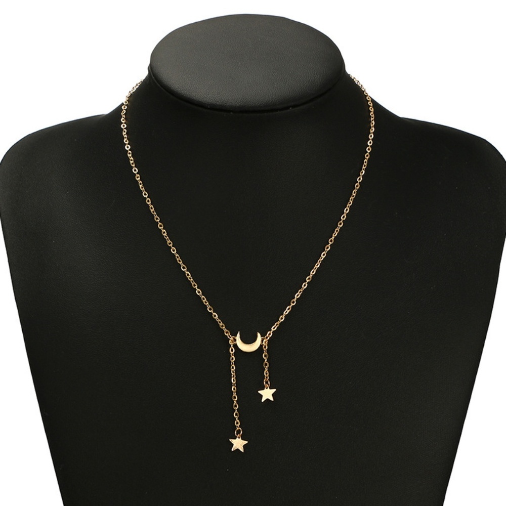 Unique Design//BOHO Moon and Stars Necklaces34 - Picture 7 of 8